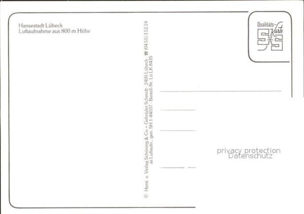 Luebeck Fliegeraufnahme – Bild 2