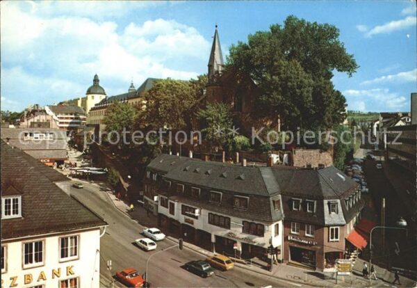 Siegen Westfalen Koblenzer Strasse und Unteres Schloss