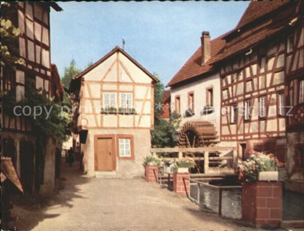 Annweiler Trifels Mühlrad