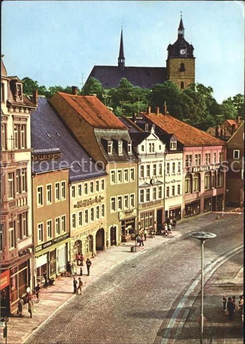 Mittweida Markt Stadtkirche