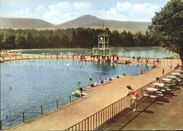Grossschoenau Sachsen Waldstrandbad