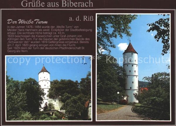 Biberach Baden Weißer Turm
