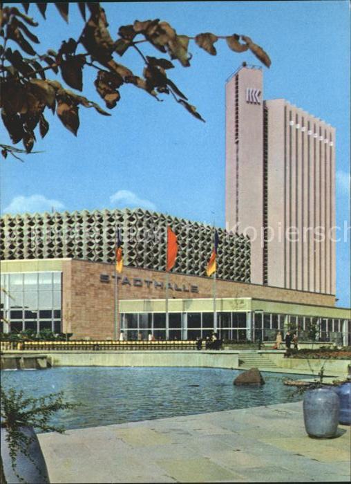 Karl-Marx-Stadt Stadthalle und Interhotel Kongreß
