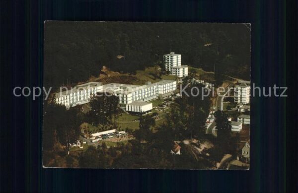 Bad Brueckenau Fliegeraufnahme Hartwald-Klinik