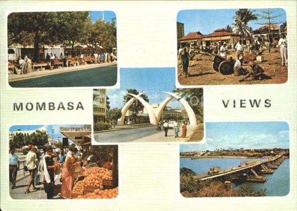 Mombasa Markt Brücke