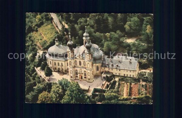 Wuerzburg Fliegeraufnahme Käppele