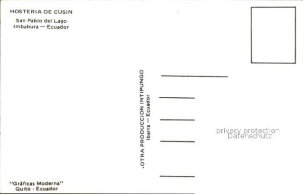 Ecuador Hosteria de Cusin San Pablo dei Lago – Bild 2