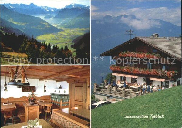 Zillertal Tirol Jausenstation Talblick Distlberg