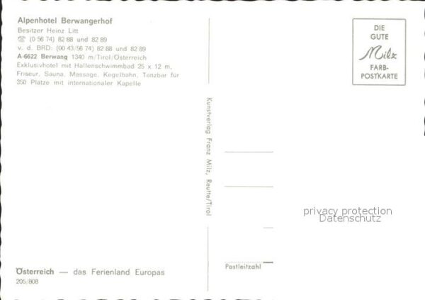 Berwang Tirol Alpenhotel Berwangerhof – Bild 2
