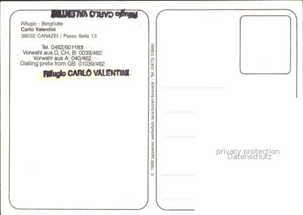 Canazei Rifugio Berghütte Carlo Valentini – Bild 2