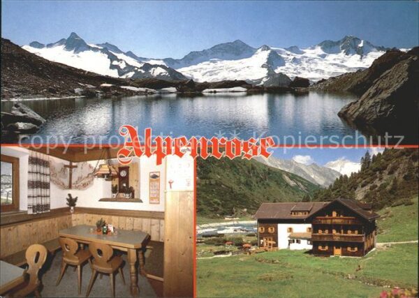 Zillertal Tirol Berghaus Alpenros am Waxegg im Zemmgrun