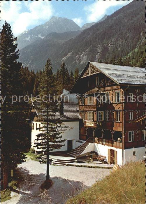Ginzling Alpengasthof Breitlahner Zillertal Gr.