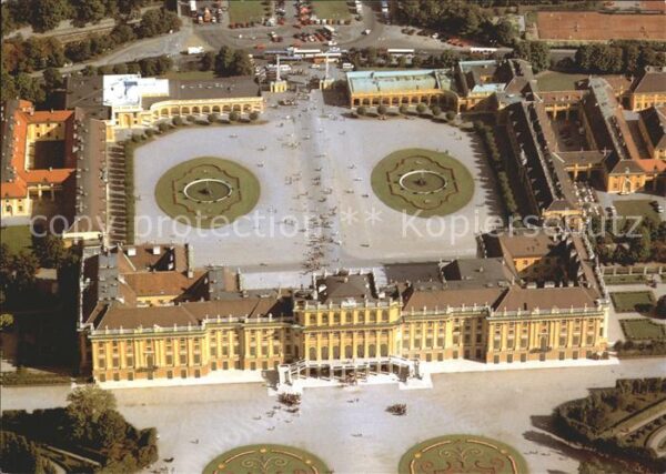 Wien Fliegeraufnahme Schloss Schönbrunn
