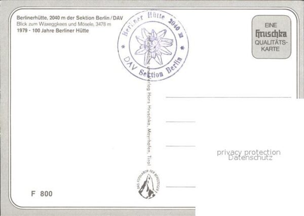 Berlinerhuette mit Waxeggkees und Mösele – Bild 2