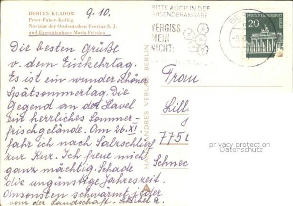 Kladow Peter-Faber-Kolleg Exerzitienhaus Maria – Bild 2