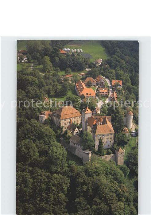 Kuenzelsau Fliegeraufnahme Residenz Schloss Stette