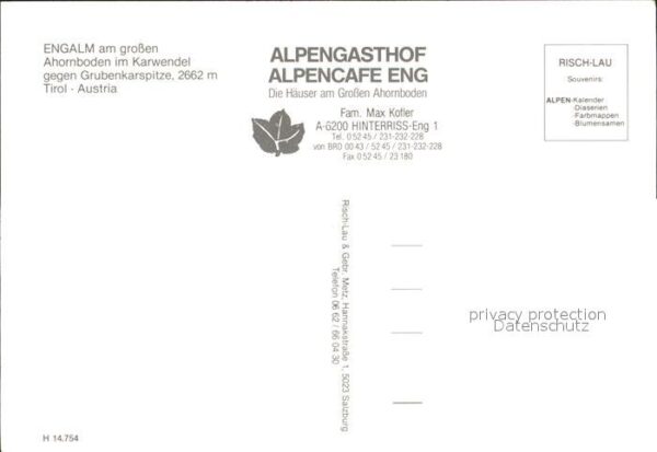 Engalm Alpengasthof AlpenCafe Eng – Bild 2