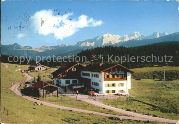 Winklmoos Winkelmoos Winkelmoosalm mit Loferer Steinberge