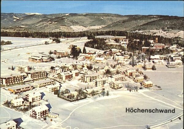 Hoechenschwand Fliegeraufnahme