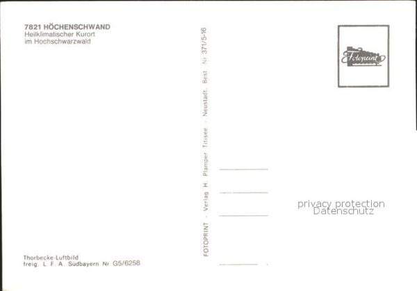 Hoechenschwand Fliegeraufnahme – Bild 2