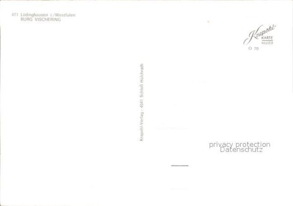 Luedinghausen Burg Vischering – Bild 2