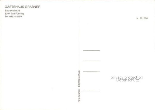 Bad Fuessing Gästehaus Grabner – Bild 2