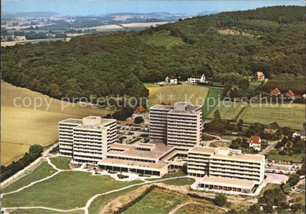 Bad Salzuflen Fliegeraufnahme Kliniken am Burggraben