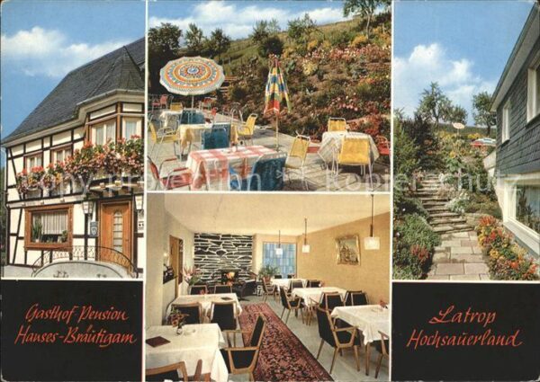 Latrop Sauerland Hotel Pension Hanses Bräutigam