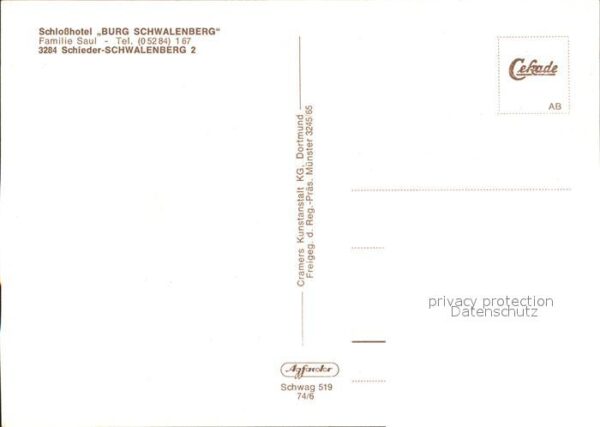 Schwalenberg Fliegeraufnahme Schlosshotel Burg Schwa – Bild 2