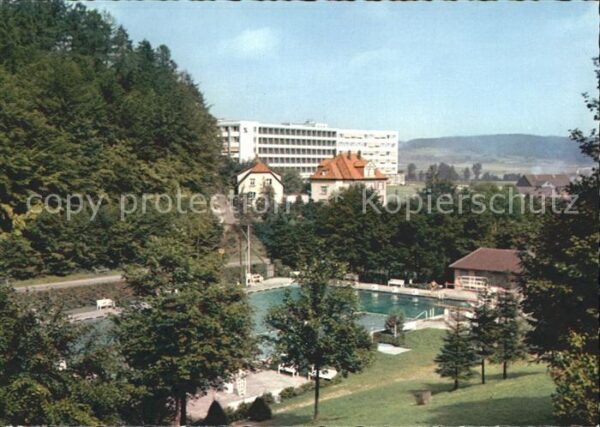 Bad Driburg Freibad und Kurklinik