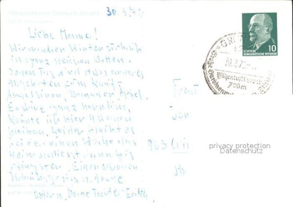 Gruenbach Vogtland FDGB Erholungsheim – Bild 2