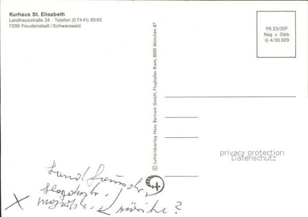 Freudenstadt Kurhaus Sankt Elisabeth – Bild 2