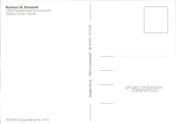 Freudenstadt Kurhaus Sankt Elisabeth – Bild 2