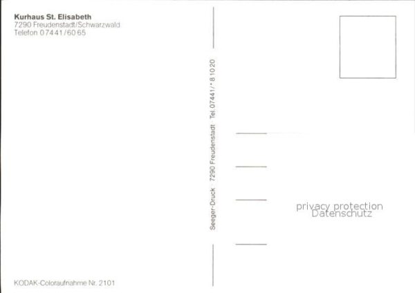 Freudenstadt Kurhaus Sankt Elisabeth – Bild 2