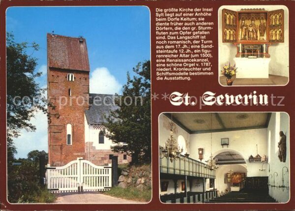 Keitum Sylt Sankt Severin
