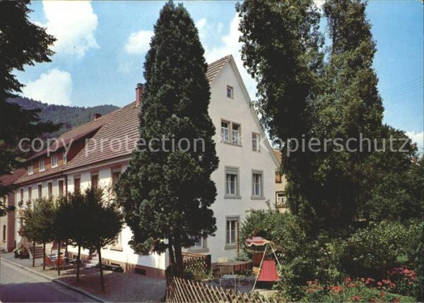 Hornberg Schwarzwald Gasthof Pension Zum Schützen
