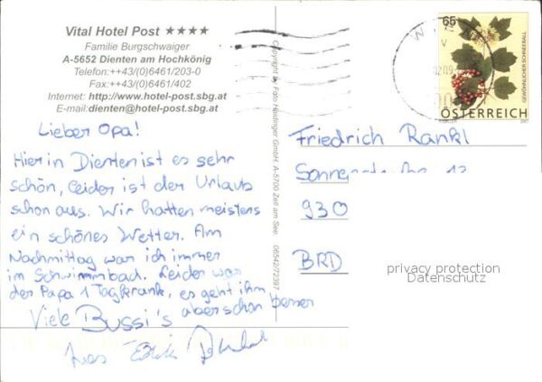 Dienten Hochkoenig Vital Hotel Post – Bild 2