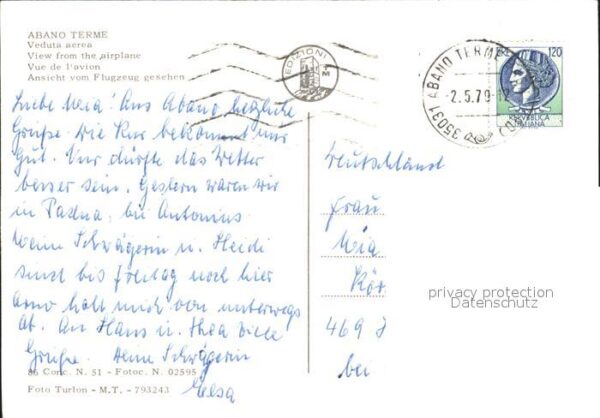 Abano Terme Fliegeraufnahme – Bild 2