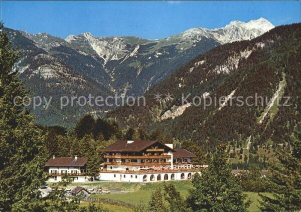 Mittenwald Bayern Berggasthaus und Cafe Gröbl Alm
