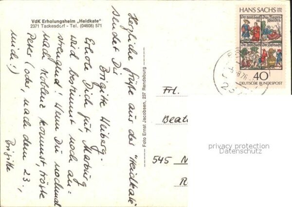 Tackesdorf Erholungsheim Heidkate – Bild 2