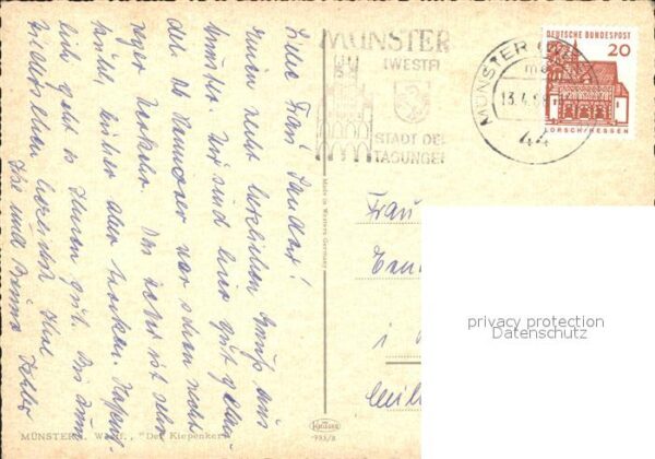Muenster Westfalen Der Kiepenkerl – Bild 2