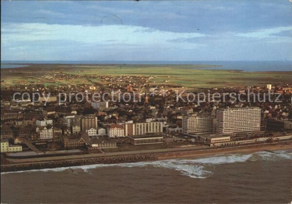 Westerland Sylt Fliegeraufnahme Strand