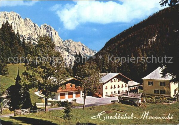 Weissbach Lofer Alpengasthof Hirschbühl