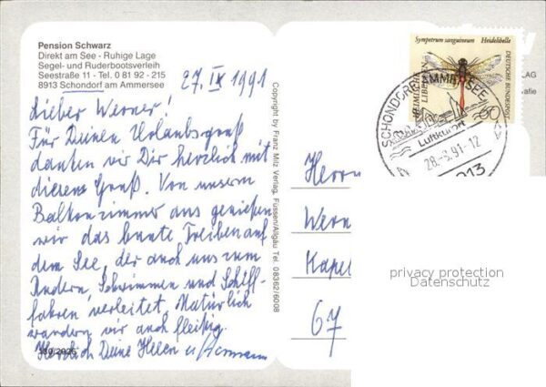 Schondorf Ammersee Pension Schwarz – Bild 2