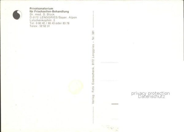 Lenggries Privatsanatorium – Bild 2