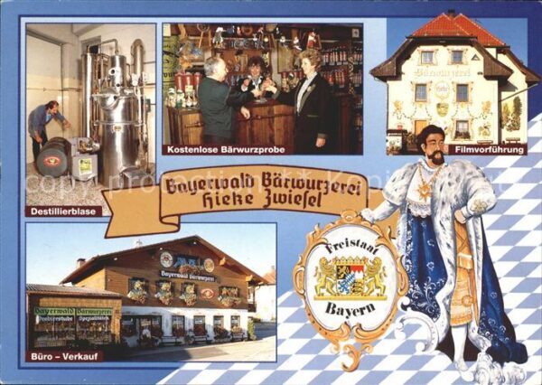Zwiesel Niederbayern Bayerwald Bärwurzerei