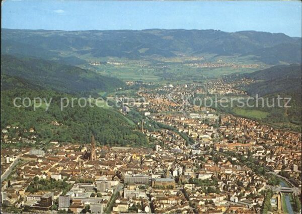 Freiburg Breisgau Fliegeraufnahme