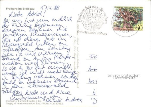 Freiburg Breisgau Fliegeraufnahme – Bild 2