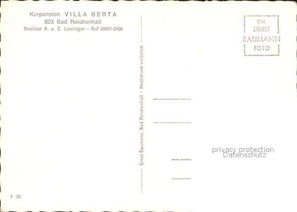 Bad Reichenhall Villa Berta – Bild 2