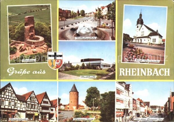 Rheinbach Tomburg Wilhelmsplatz WaStadthallesemer